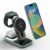 Amkette PowerPro Air 920, 3-in-1 Qi2 Certified 23W Magsafe Wireless Charger for iPhone | Compatible with iPhone 16,15,14,13,12 Series | AirPods 4th,3rd,2nd Gen/Pro | Apple Watch 10/9/8/7/6/5/SE/Ultra