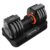 Lifelong Adjustable Dumbbells Set for Men & Women|Home Gym Equipment for Fitness & Home Workout | Gym Dumbbells | Easy Weight Adjustment (2.5kg to 12.5kg) – Black, LLAD02,Iron