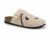 Big Fox Men’s Cork Footbed Clogs with Adjustable Buckle | Closed-Toe Comfort Sandals | Slip-On Casual Wear