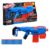 Nerf Alpha Strike Flyte Cs-10 Motorised Blaster 10-Dart Clip-Fed Blasting 20 Official Nerf Elite Darts Toys for Kids, Teens, Adults, Toys for Boys & Girls,Multicolor
