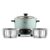 Pigeon Inox Rice Cooker with Double pot, 1 litres | Stainless Steel Lid | 400 Watts | 2 Steel Cooking Pot | Measuring Cup | Spatula | Energy Efficient Cooking