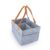 HIPPO Cute Diaper Baby Products Caddy Bag For Smart Mothers Baby Diaper Caddy Organizers Baby Wipes Felt Storage, Nursery, Foldable And Portable (Large||Light Grey)