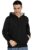 Alan Jones Clothing Men’s Solid Zipper Hooded Sweatshirt | Ribbed Hem, Lined Hood, Side Pockets, Durable Zip | Multiple Colors