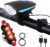Gadget Deals 2-in-1 Rechargeable Cycle Light and Horn with Cycle Tail Light LED Cycle Light for Bicycle Front Rear Light Combo, Multicolor, Universal