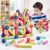 Toy Imagine Magnetic Building Blocks for Kids | Construction STEM Building Toys for Kids 2–5 Years | Safe Magnetic Blocks for Toddlers, Boys & Girls | Educational Blocks & Magnet Toys (36pcs)