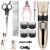 Electric Clipper for Dogs and Cats, Low Noise and Vibration USB Rechargeable Professional Dog Shaver with 4 Combs and 5 Adjustable Length Hair Clippers