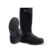 Robustt Steel Toe Lightweight Gum Boots | Standard Steel Safety Shoes | Anti Slip, Waterpoof | Breathable Printed Leather Shoes | Puncture and Tear Resistant | For Industrial Use (Black)