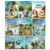 Set of 10 Moral Story Books for Kids, Short Illustrated Bedtime Stories with 3D Animated Images, Read-Aloud Story Books for 3-6 Years