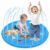 PATPAT Sprinkler Splash Pad for Kids 3.3ft PVC Ocean Print
