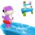Dinosaur Battery Powered Water Table Pump Continuous Flow for Water Tables – Cordless, Rechargeable,No Damage Installation Outdoor Play Accessories for Kids (Purple)