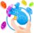 KUTKUT 6 Pieces Cat Fetch Toy with 5 Colorful Flying Propellers Set- Cat TracksToy – Fun Levels of Interactive Play Cat Toys Satisfies Kitty’s Hunting, Chasing & Exercising