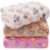 emily pets Super Soft Fleece Dog & Cat Blanket Pack of 3 | Warm Flannel Paw Print Pet Throw for Bed Sofa Car | Small & Large Dogs Puppies Kittens 50×40 in
