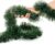 VRB Dec 6 Pcs Christmas 6Ft Tinsel Garland Xmas Tree Decorations Christmas Tree Home Wedding Decoration for New Year Party Indoor/Outdoor Home Decor (Dark Green – 6 Pcs), 10 Cm