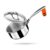 Stahl Artisan Triply 1L, 14cm Stainless Steel Tea Pan with Lid | Triply Sauce Pan | Induction & Gas Stove Compatible Milk Pan