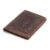 TANSTITCH Bifold Vertical Wallet | Full Grain Leather | RFID Protected | Front Pocket Wallet | Sim Card & Sim Ejector Slot(Brown-Hunter)