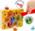 HAPPY HUES® Sorting & Stacking Toy- Skills Enhancement Motor Skill Toys for Toddlers/Kid -Magnetic- Capture The Worms Toys | Early Educational-Montessori Toy (Beehive)