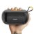 Dubstep Pop 1400 Portable Bluetooth Speaker | 14W Loud Sound, Deep Bass with XBASS, 16 Hrs Playtime, TWS Stereo Pairing, 52mm Driver, Splash-Resistant, Carry Strap (Black)