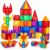ANVIE & ABEER® Set of 40 Big (75mm) Magnetic Building Tiles for Kids, Educational Stacking Blocks for Boys Girls, Magnets Construction Toys, (Big Tiles Set of 40 PCS)