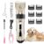 ‘NWOUIIAY Pet hair trimmer GUDDIES professional pet electric clipper set wireless rechargeable cat and dog shaver IPX7 waterproof full body washing with 6 guide combs