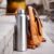 Clazkit Water Bottle Stainless Steel Sports/Fridge Bottle with Leak Proof Lid | Single Wall | For Home, Office, Gym, Travelling | Lightweight | BPA Free | 1000ml | Silver)