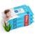 Mee Mee Wet Wipes for Baby Skin with Aloe Vera | 72 Wipes x Pack of 3-216 Wipes | Paraben Free, Gental fresh fragrance, pH Balanced, Dermatologically Safe, Baby Wipes Combo | Pack Lid