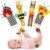 SHINETOY Baby Wrist Rattle Socks and Foot Finder Set, Perfect Baby Toys for 0-12 Months Newborn Boys and Girls As Shower Gifts, Garden Bug Series