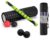 Bodylastics 6-in-1 18″ large Size Foam Roller Kit Includes Massage Stick, 3 Massage Balls & Storage Bag for Pre & Post Workout Sessions, Physical Therapy, Deep Tissue Pain Relief, Myofascial Release