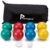 Bocce Ball Set, Lighter 84mm Bocci Ball Set with 8 Soft PE Bocce Balls&1 Pallino&Carry Bag&Measuring Tape – Outdoor Family Games for Backyard/Lawn/Beach (Red,Blue,Green,Yellow) | Lightweight PE ball, Non-toxic coating, , All-weather, Bag & tape included. Classic yard beach party game for whole family