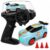 Storio Punto Mini RC Car 1:64 Scale, 2.4GHz Remote Control Car with Drift & Grip Modes, Dual Speed, LED Lights, 100m Range, Rechargeable RC Drift Car for Kids Boys Girls & Adults