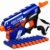 Storio Blaze Storm Hot Fire Soft Bullet Gun Toy With 10 Safe Soft Foam Bullets, Fun Target Shooting Battle Fight Game For Kids Boys (Blaze Storm- Hot Fire),Multicolor