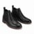 STONIX® Chelsea Safety Boots for Men – Steel Toe Safety Shoes | Anti-Slip Industrial Work Boots | Lightweight Leather Chelsea Boots (6-11, Black)