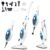 Nexlev 10-in-1 Foldable Steam Cleaner & Mop| 2 Steam Modes| All Surfaces & Upholstery| 12 Accessories| 350ml Tank| 5M Cord|Swivel Design|Powerful Chemical Free Disinfection|Light-Weight|SC-04