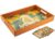 Birch & Co. Wooden Tray For Serving-Free 4 Coasters-10 Inch X 15 Inch-Serving Tray-Tray Set For Decoration-Tea Trays-Big Coffee Tray-Premium Mdf Trey-Wooden Serving Trays-Resin Tray,Rectangular