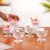 Nestasia Transparent Glass Bowl Set of 6 for Ice Cream (120ml Each) – Diamond Textured Dessert Bowls for Sundae, Sweets & Pudding | Food Safe & Heat Resistant – Perfect for Gifting