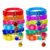 Buraq 4 Pcs Perfect Plain Cat Collar for Indoor & Outdoor Use, Strong Cat Belt, Adjustable & Durable, Accessories for Cats – Color May Vary (Paw Print, Pack of 4)