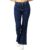 Nifty Womens Mid Rise Denim Wide Leg Jeans