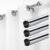 Stainless Steel Curtain Rod | Silver & Chrome Finish | Anti-Rust | Sturdy & Durable | Multipurpose | SS Pipes for Door, Window, Shower, Home and Office (1_pipe, 3ft)