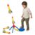 Lefan Air Powered Flying Rocket Toy for Kids, Foam Rocket Launcher Set with Foot Pump, Indoor & Outdoor Garden Game for Boys & Girls Age 3 4 5 6 7 8+ Flies Up to 150 ft No Batteries Required