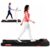 Sparnod Fitness STH-3002 3HP Peak Walking Pad Treadmill for Home Use | Compact, Ultra-Slim, Ready to Use | Shock Absorption | LED Display | 2% Manual Incline | 110 Kg Capacity