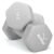 Slovic Dumbbell Set [2.5 Kg Each] | Neoprene Dumbbell Set for Home Gym | Gym Dumbbell Set for Home Workout | Gym Equipment for Home Workout | Anti-Skid Iron Dumbbell | Dumbbells for Women [Grey]