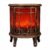 Uptrix Decorative Fireplace Lamp with Realistic Ember Flame Effect Antique Finish Tabletop Decor Light for Living Room.