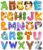 Lyrovo Magnetic Alphabet Letters for Kids – 26 Capital ABCD Animal Magnets – ABCD Toys for Kids