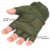 ZaySoo Gloves for Bike Riders/Cycling Leather – Army Green, Standard