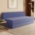 SleepyHug FoldPRO Sofa-Cum-Bed | 3-in-1 Convertible Sofa, Lounger & Bed | TouchSense Technology | HR Foam | Lightweight | 3-Seater | Double Bed | Without Pillow | Blue, 1-Year Warranty