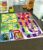 MUREN® Jumbo 3 in 1 Ludo, Snake & Ladder Big Size Reversible Kids Play Mat 54 X 54 Inches with 5 X 5 Inch Dice & Tokens, Anti-Skid Jumbo Family Fun Outdoor/Indoor Activity (Choota Bheem)