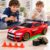 Storio Ghost RC Drift Car 1:24 Scale 4WD | 20KM/H High-Speed Remote Control Car with LED Lights | 2.4GHz Rechargeable Drift Racing Car with Extra Tires & Cones | Birthday Gift | Boys & Girls