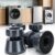 Anti Vibration Pads for Washing Machine Set of 4 | Heavy Duty Washing Machine Stand Feet | Anti Slip Rubber Pads for Front Load/Top Load Washer, Fridge, Dryer | Noise Reduction & Height Increase
