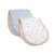 Masilo 100% Organic Muslin Burp Cloth & Bib for Newborn Baby/Ultrasoft Large Reusable Bib/Absorbent & Soft Burp Cloth for Teething Babies (2 Pack) – Boat