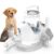 Neakasa By Neabot P2 Pro Dog Grooming Kit, Dog Clippers Vacuum Suction 99% Hair, Pet Grooming With 5 Proven Tools, 2 Liters Large-Capacity Easy Empty Dustbin For Dogs Cats Animals (Blue-White)