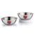 Crystal Tripro Triply Stainless Steel 2 Pcs Tasla Set | 20cm and 22cm Tasla Set | Less Oil Use for Health Cooking, Even Heat Distribution | Induction Bottom